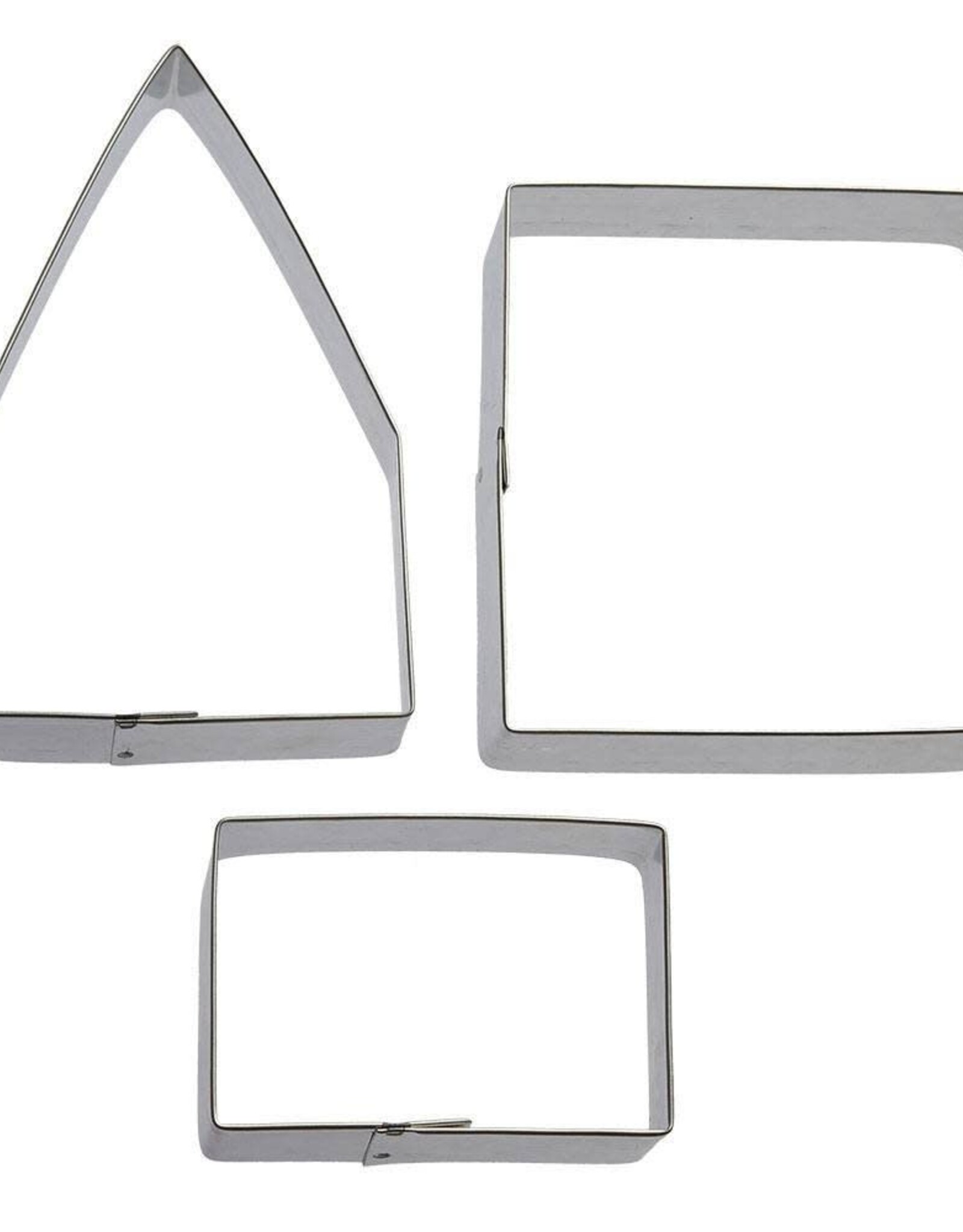 Gingerbread House Cookie Cutter Set (3pc)