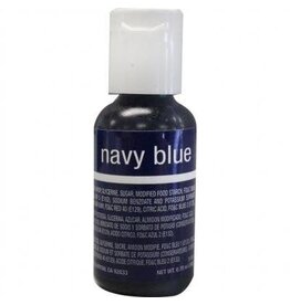 Navy Blue Chefmaster Liqua-gel 3/4 oz.