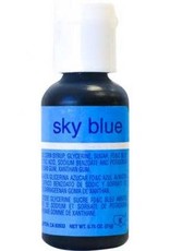 Sky Blue Chefmaster Liqua-gel 3/4 ounce