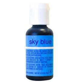 Sky Blue Chefmaster Liqua-gel 3/4 ounce
