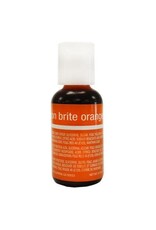 Neon Brite Orange Chefmaster Liqua-Gel 3/4 oz.
