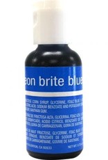 Neon Blue Chefmaster Liqua-gel 3/4 oz