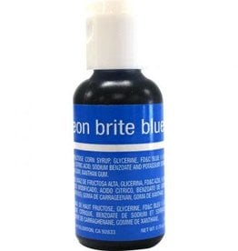 Neon Blue Chefmaster Liqua-gel 3/4 oz