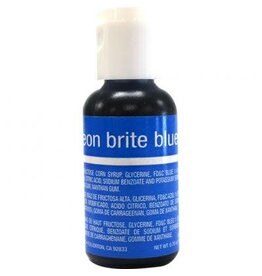 Neon Blue Chefmaster Liqua-gel 3/4 oz