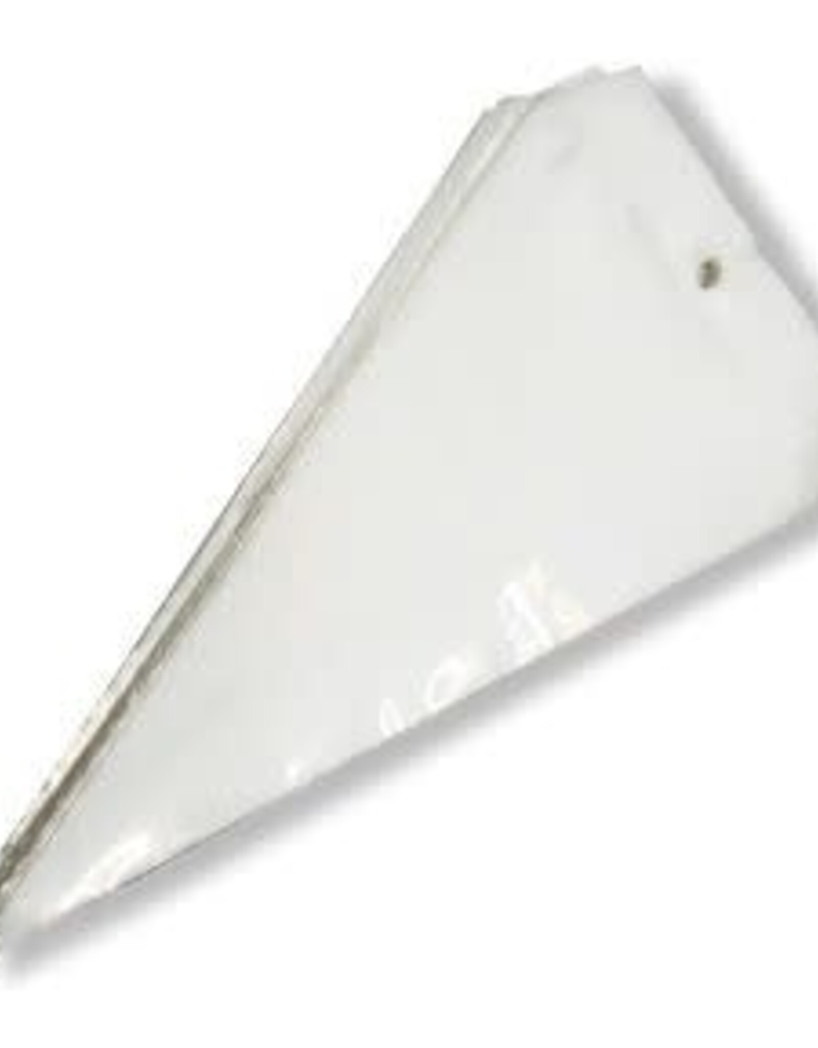 12" 3 Mil Clear Disposable Bags ~ 25 count