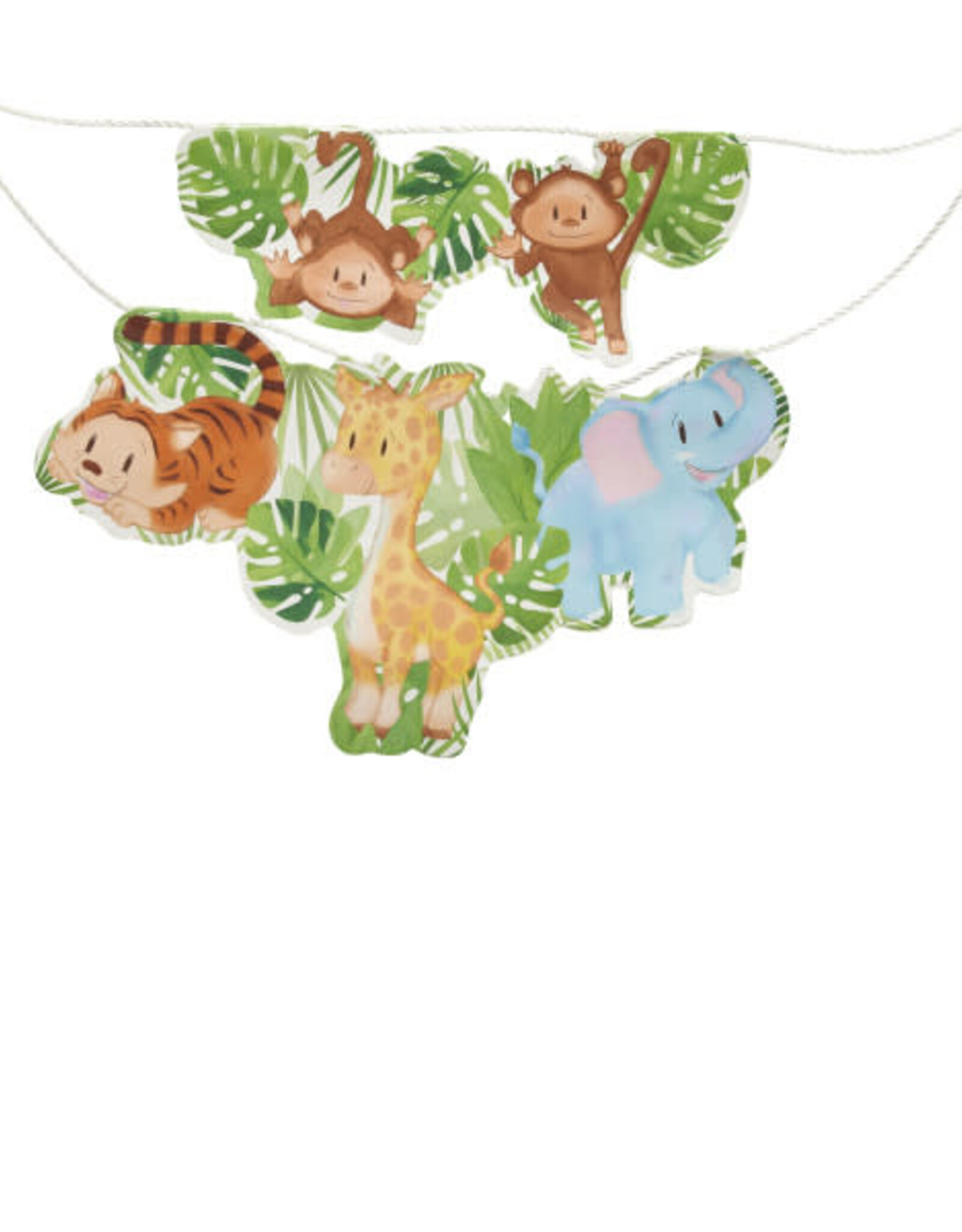 Baby Animals Banner Cake Topper