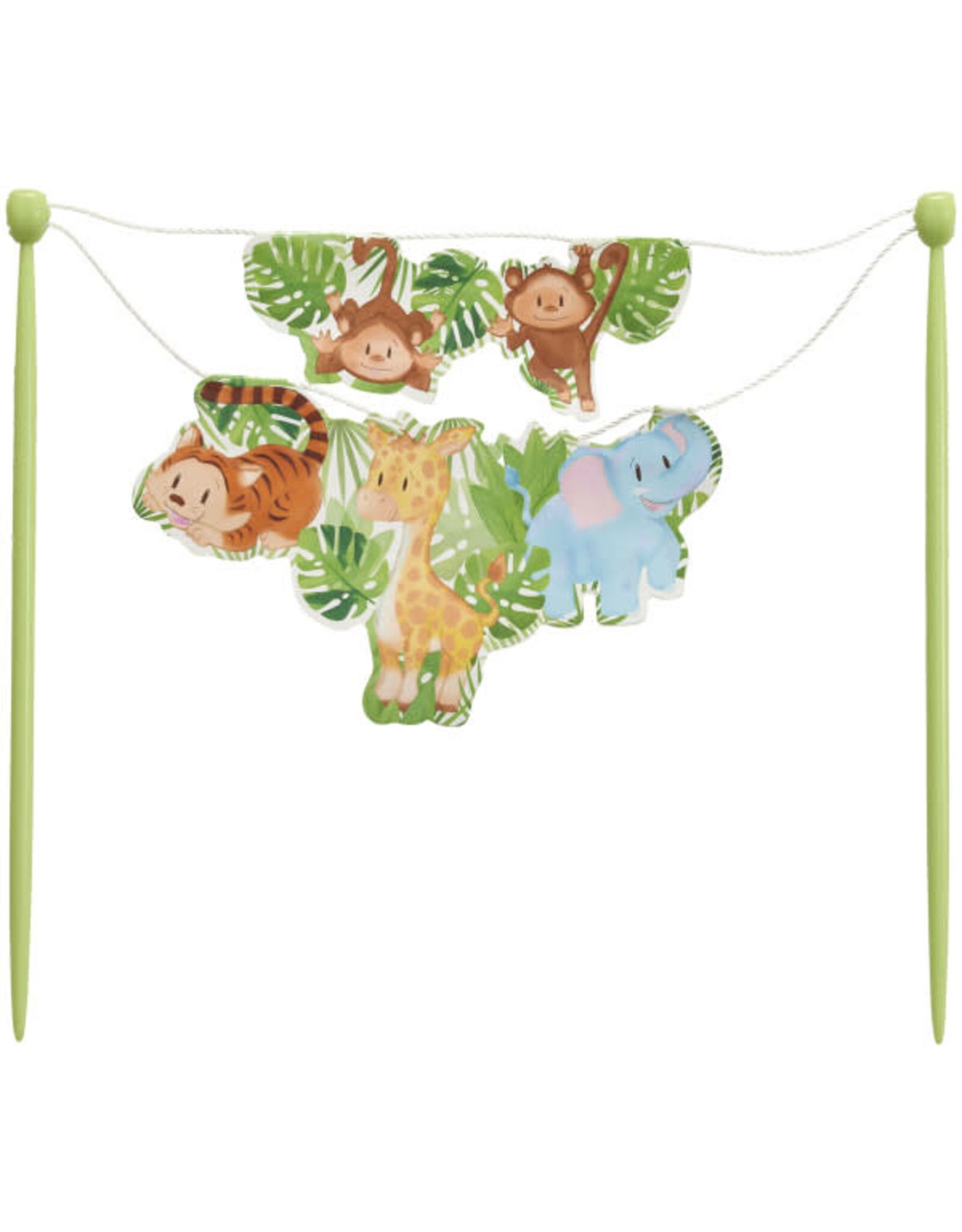 Baby Animals Banner Cake Topper