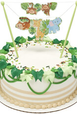 Baby Animals Banner Cake Topper