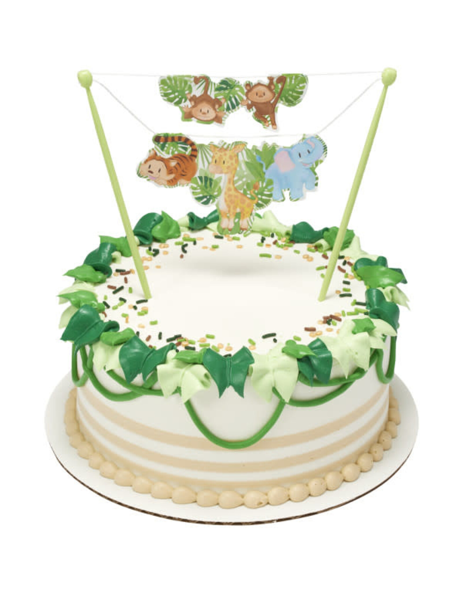 Baby Animals Banner Cake Topper