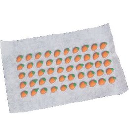 Carrots 1/2" (Royal Icing) 25 per pkg.