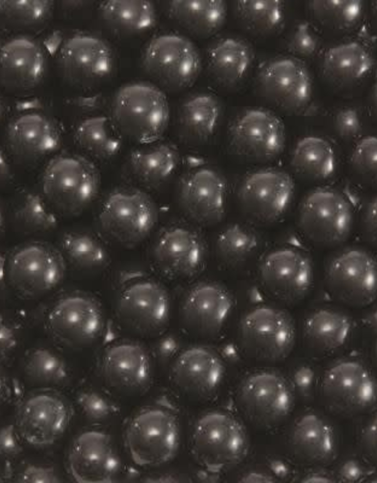 Black Candy Beads 7MM - Sweet Baking Supply