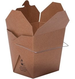 Chinese Take Out Box (Kraft 1/2 Pint)