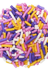 Spring Mix Jimmies (Pink, Yellow, White, Purple)