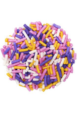 Spring Mix Jimmies (Pink, Yellow, White, Purple)