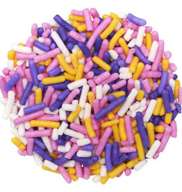 Spring Mix Jimmies (Pink, Yellow, White, Purple)