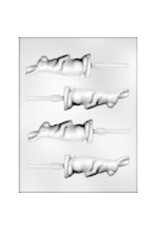 4-1/8" Bunny Sucker Chocolate Mold