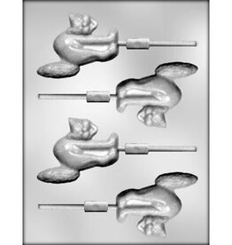 Black Cat Chocolate Sucker Mold