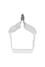 Cupcake with Candle Cookie Cutter(3.5")
