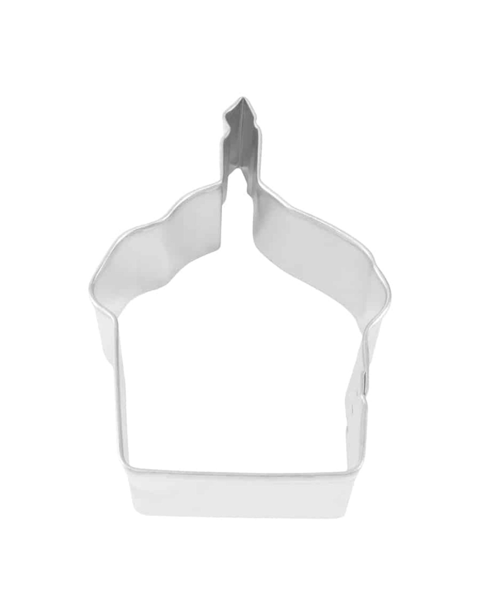 Cupcake with Candle Cookie Cutter(3.5")