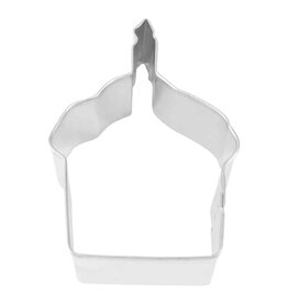 Cupcake with Candle Cookie Cutter(3.5")