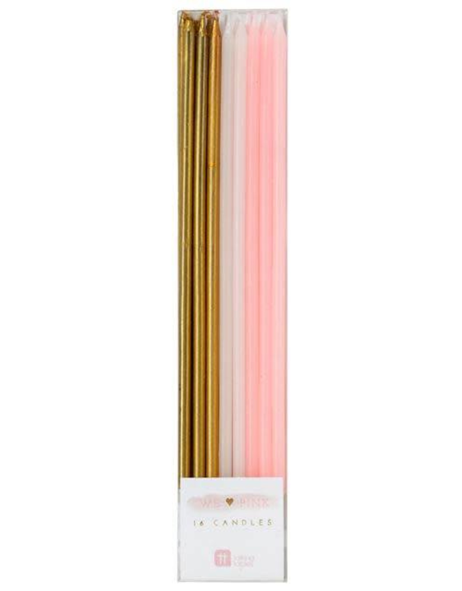 Long Thin Candles 16 Pack