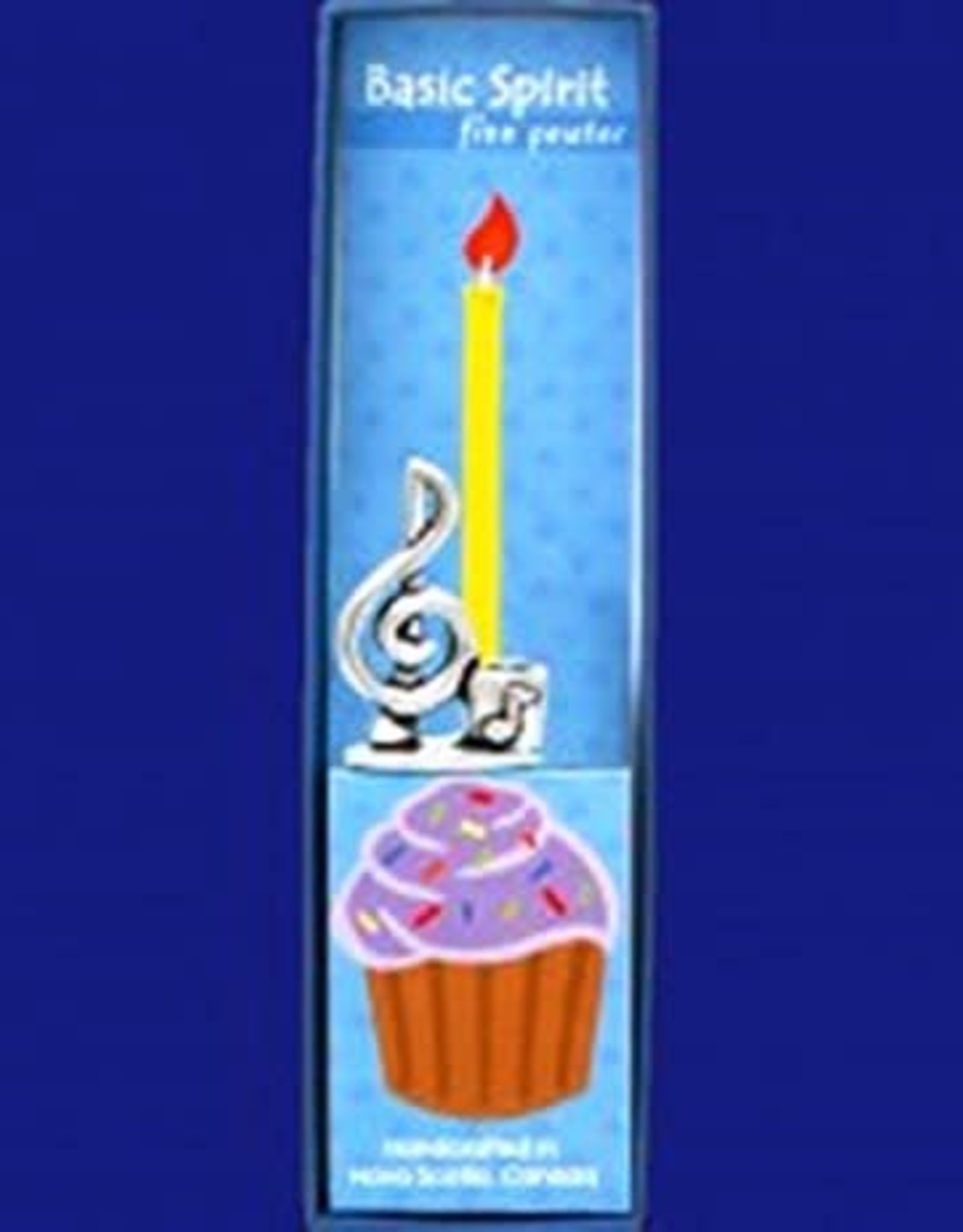Birthday Candle Holder (Treble Clef)