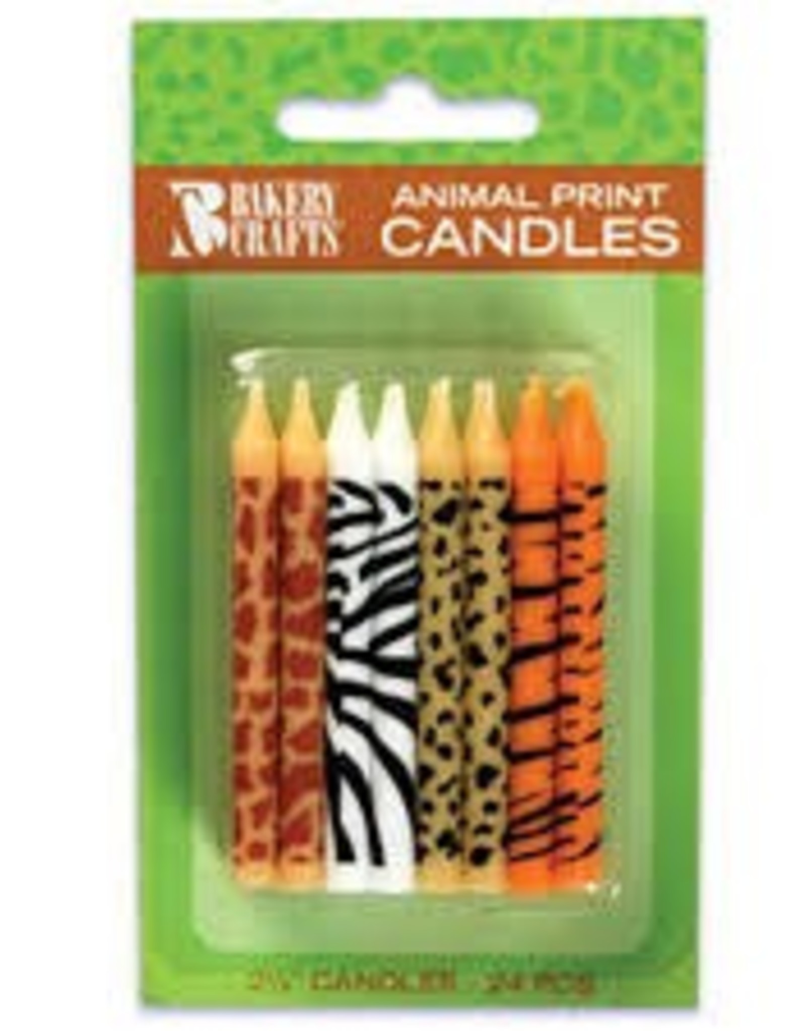 Animal Print Candles