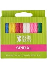 Spiral Candles (Asst.)