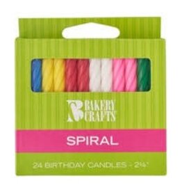 Spiral Candles (Asst.)