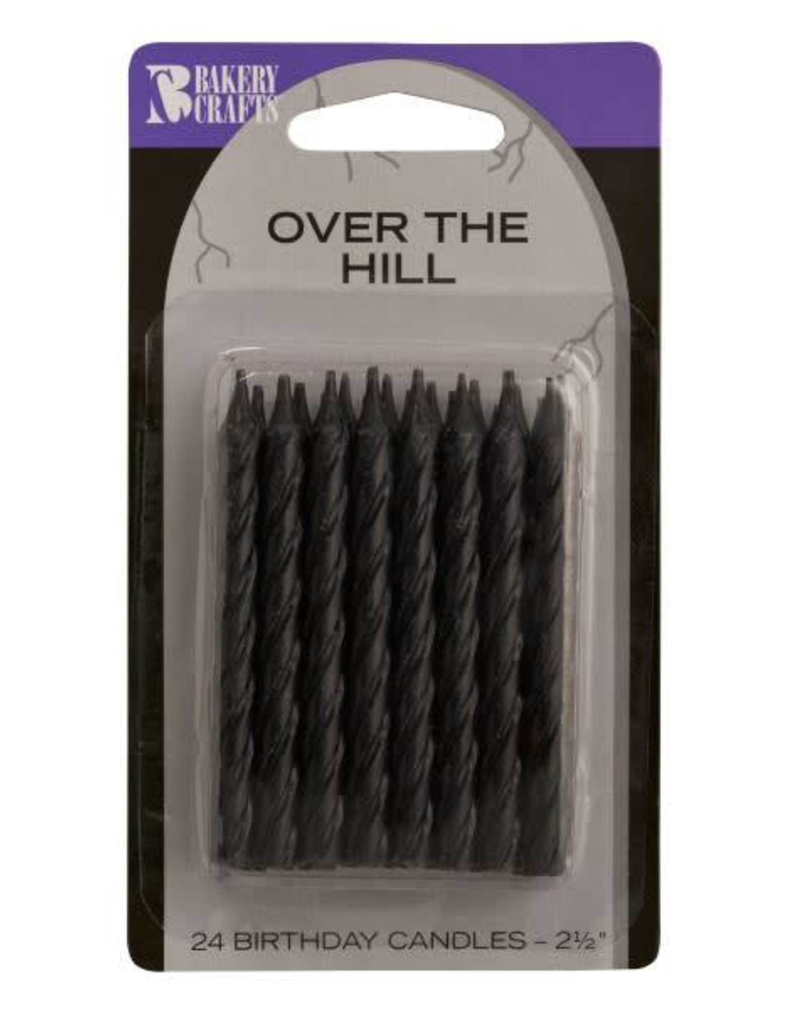 Over the Hill Candles (Black)