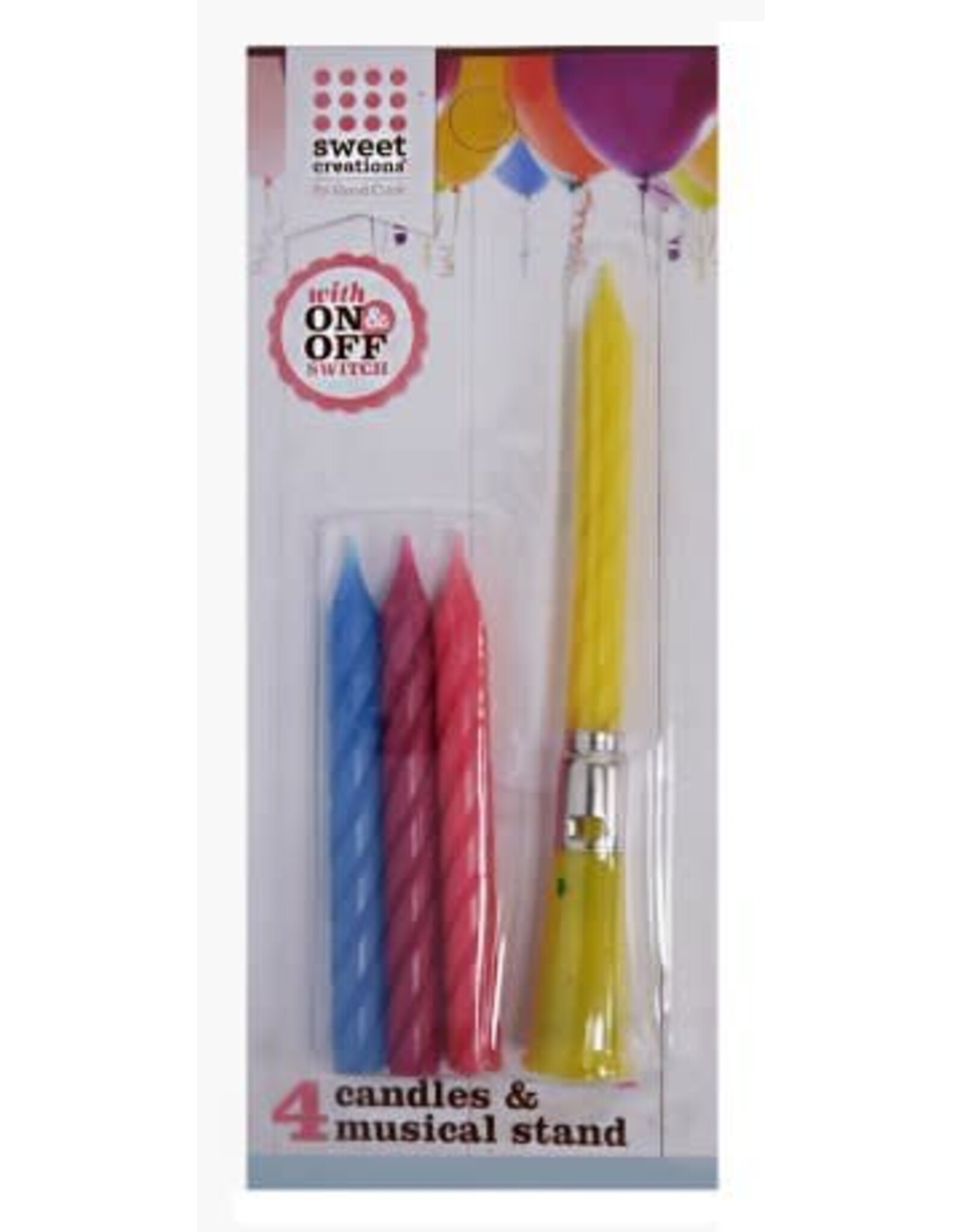 Birthday Candle and Musical Stand