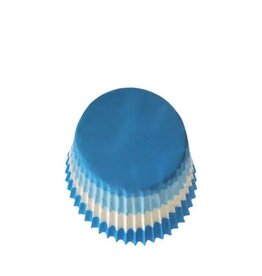 Blue Whirl Baking Cups