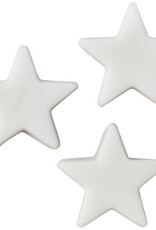 White Stars - Sugarpaste (12 ct)