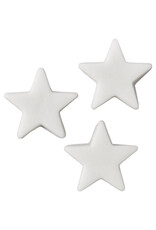 White Stars - Sugarpaste (12 ct)