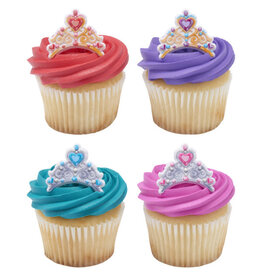 Crown Jewels Cupcake Rings (12ct)