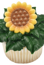 Sunflower Cupcake Rings (12ct)
