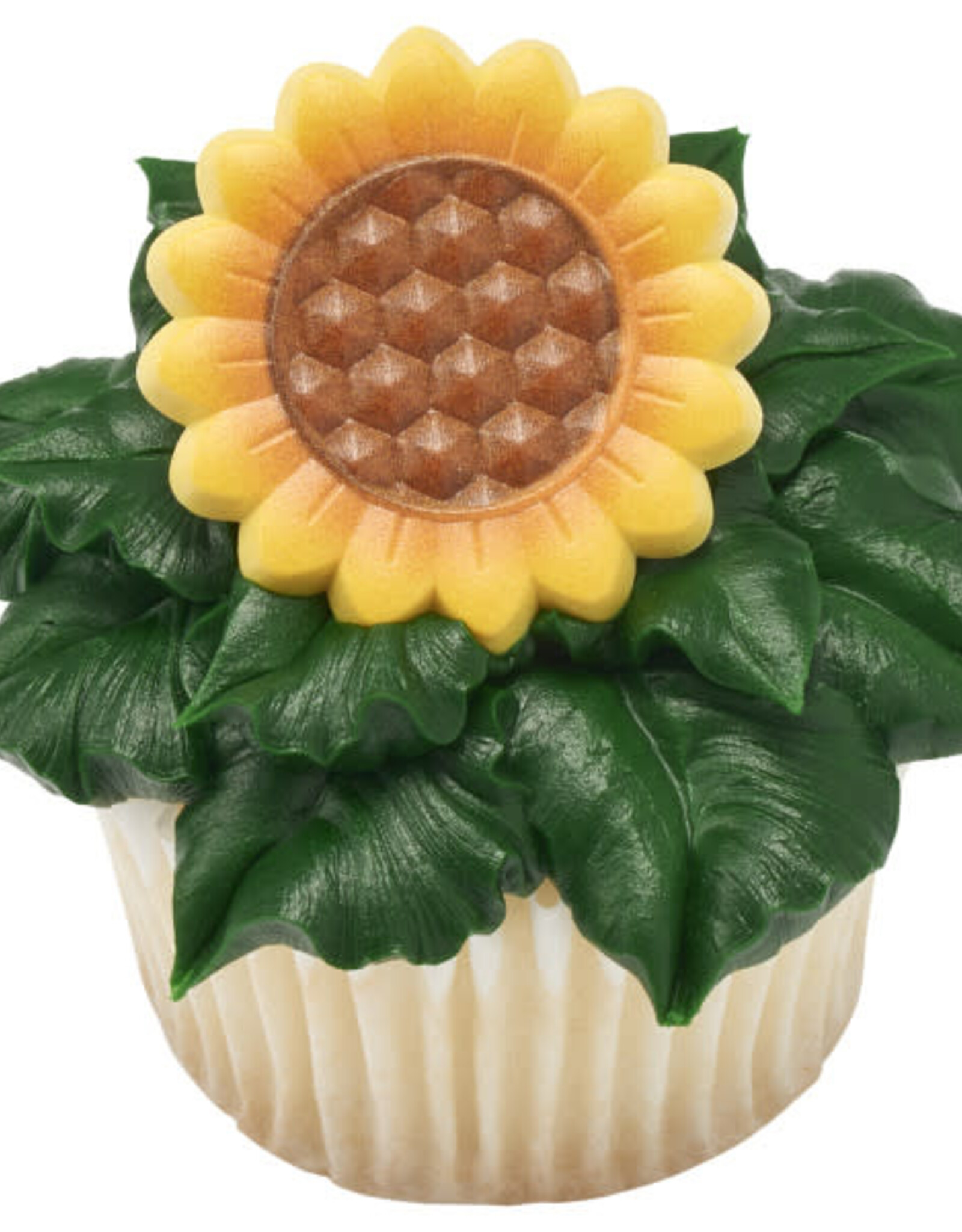 Sunflower Cupcake Rings (12ct)