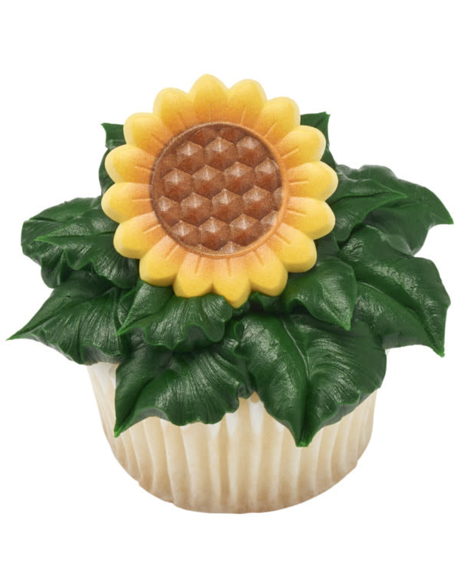 Sunflower Cupcake Rings (12ct)