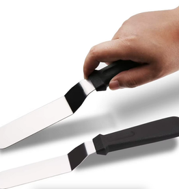 10.5" Angled Spatula with Plastic Handle