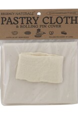 Regency Naturals Pastry Cloth and Rolling Pin Cover Set
