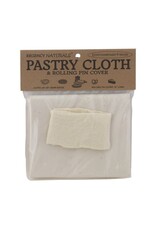Regency Naturals Pastry Cloth and Rolling Pin Cover Set
