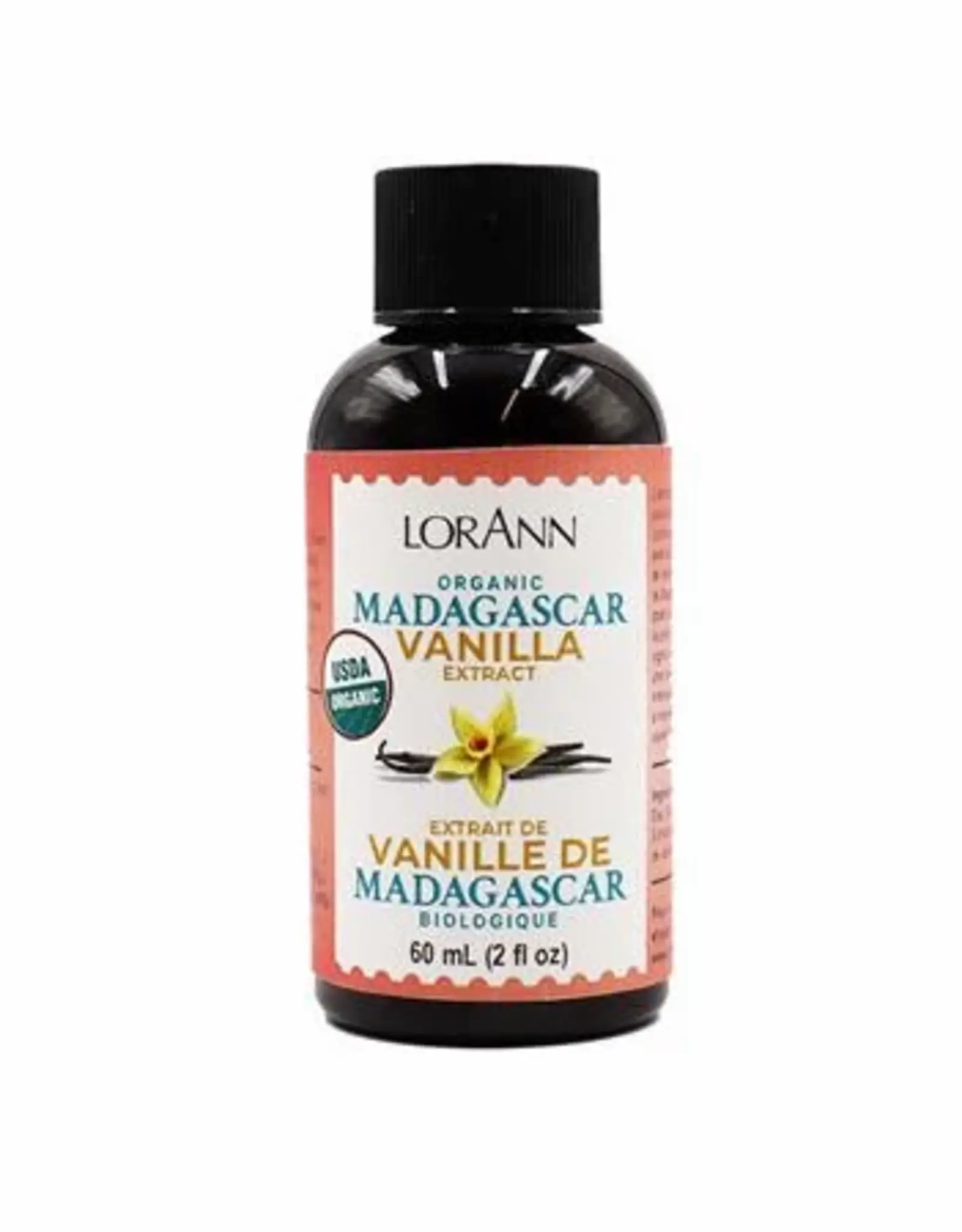 Madagascar Vanilla Extract (Pure) 2 oz.