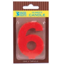 Block Candle "6"