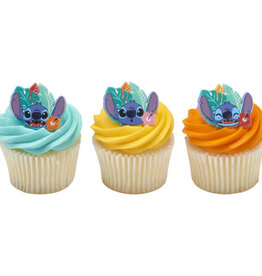 Disney's Stitch 'Ohana Energy Cupcake Rings (12/pkg)