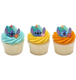 Disney's Stitch 'Ohana Energy Cupcake Rings (12/pkg)