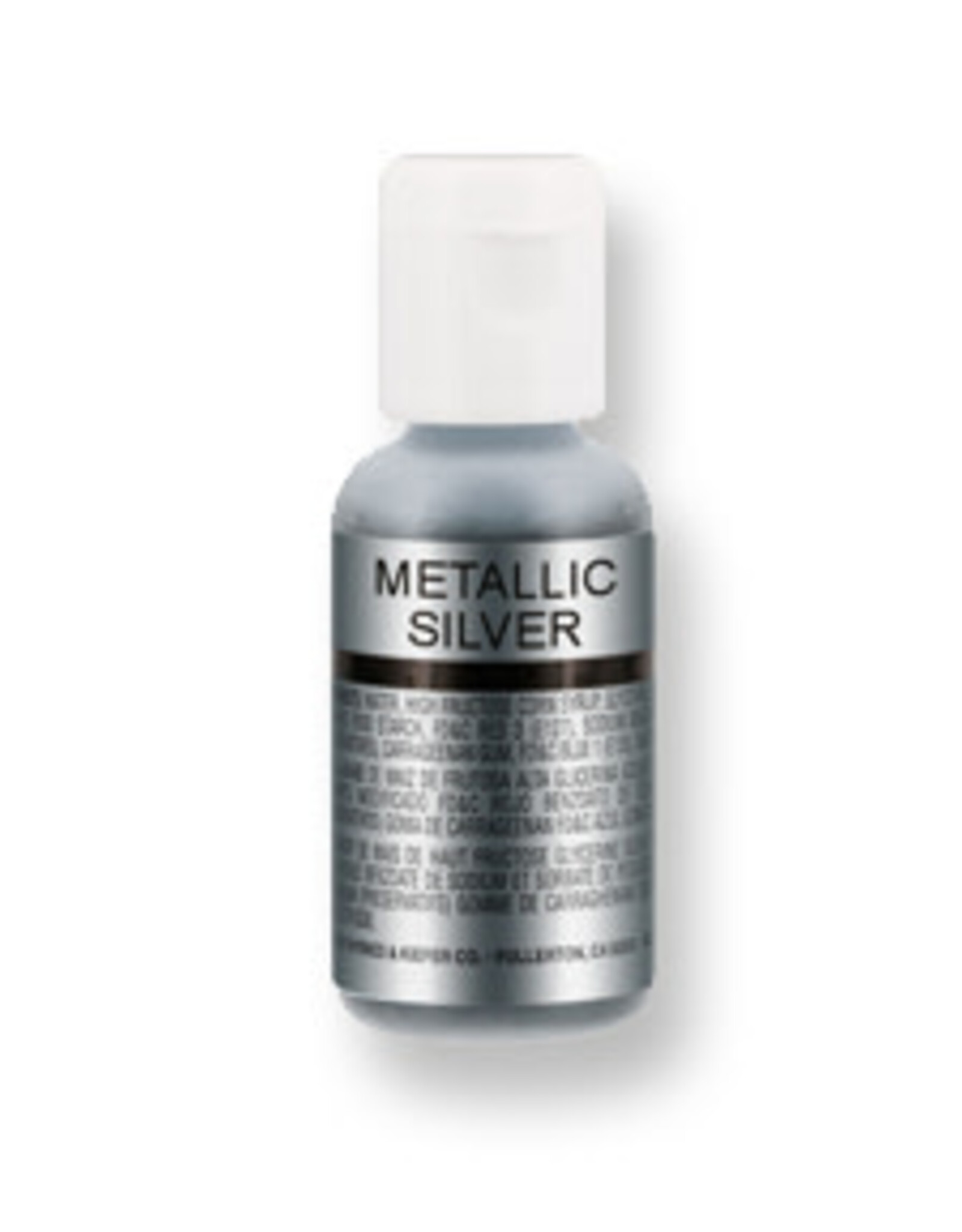 ChefMaster Airbrush Metallic SILVER (.67oz)