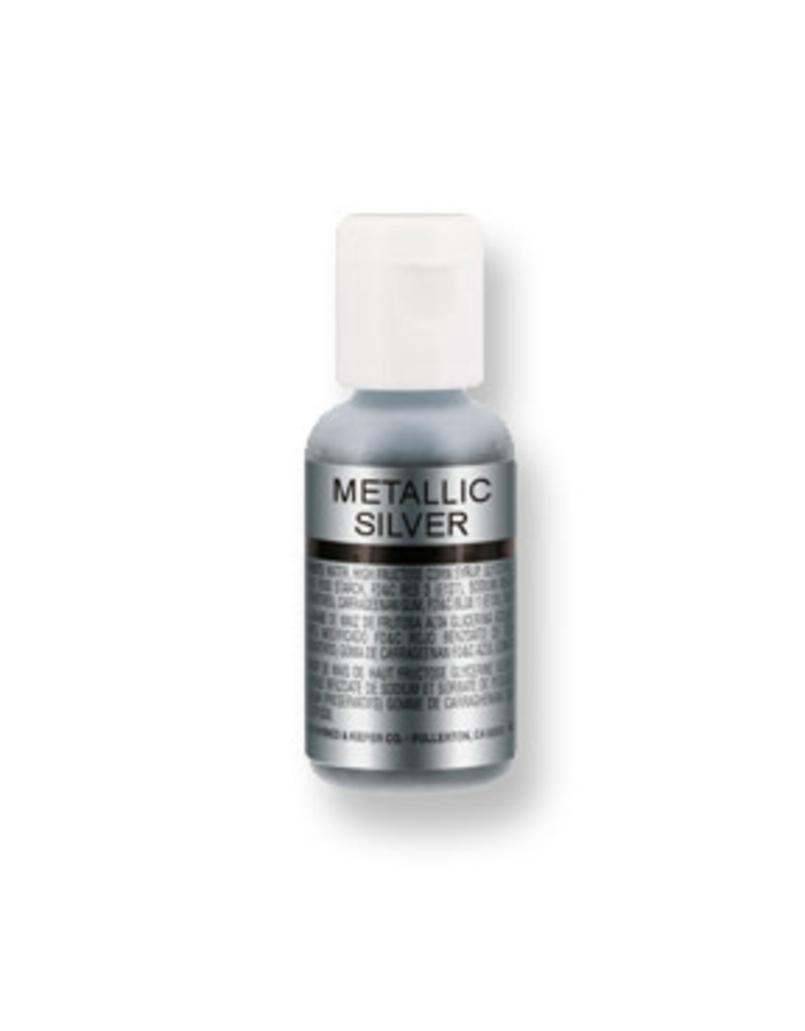 ChefMaster Airbrush Metallic SILVER (.67oz)