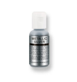 ChefMaster Airbrush Metallic SILVER (.67oz)