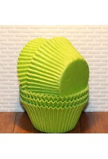 Lime Green Jumbo Baking Cups (40-50ct)