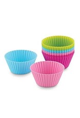 Silicone Baking Cups, Rainbow (set of 12)